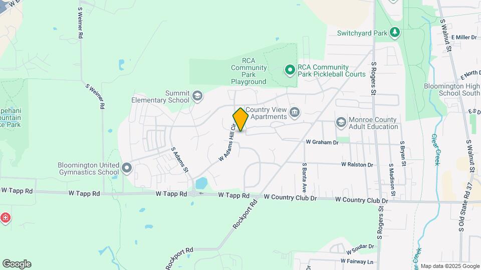 2465 S Woolery Mill Dr Map and Location Details