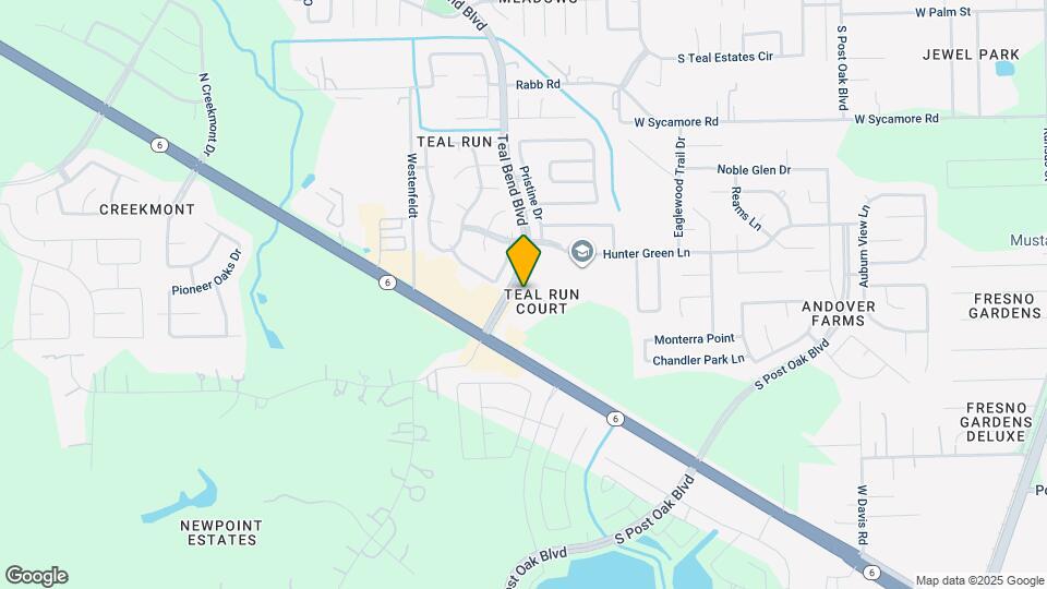 1731 Teal Bend Ct Map and Location Details