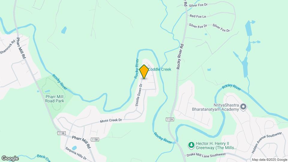 6673 Thistle Down Dr Map and Location Details