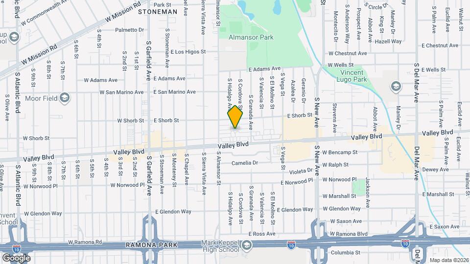 777 E Valley Blvd Mapa y Detalles de la Ubicación