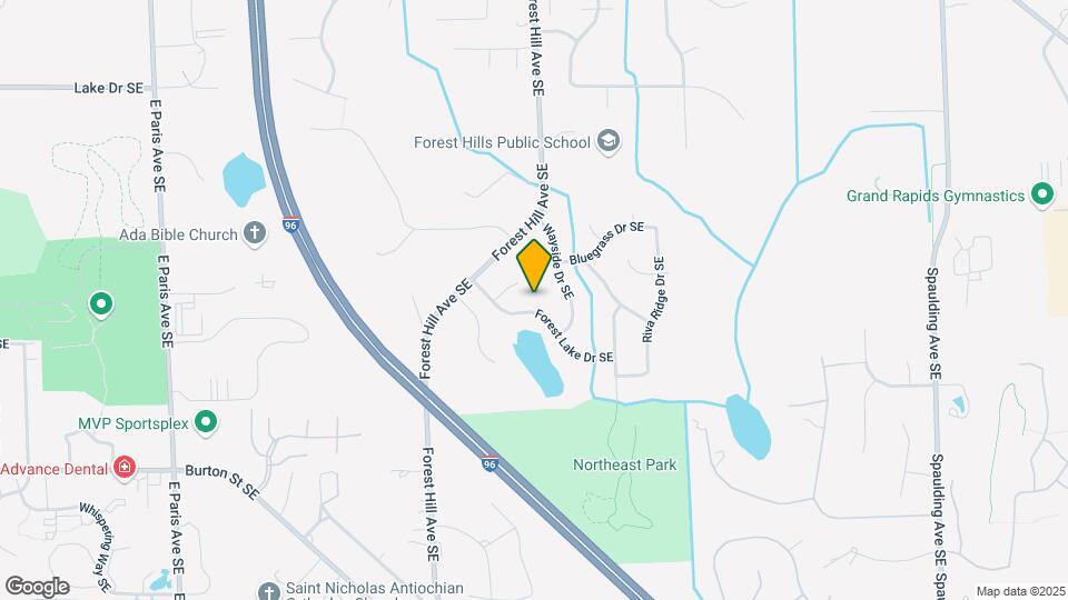 1795 Forest Lake Dr SE Map and Location Details