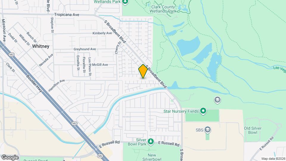 6758 Frances Celia Ave Map and Location Details