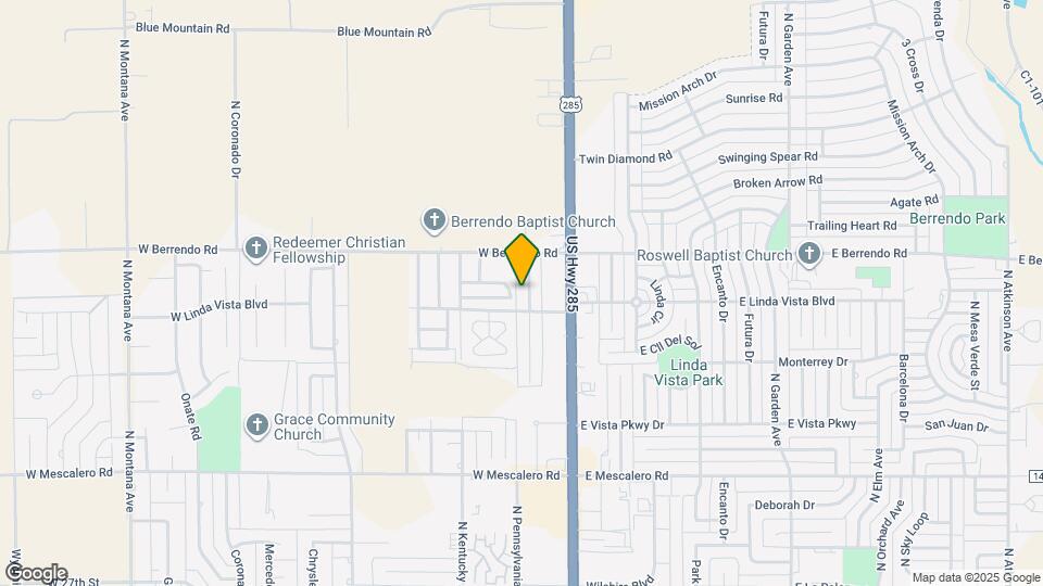 3206 N Richardson Ave Map and Location Details