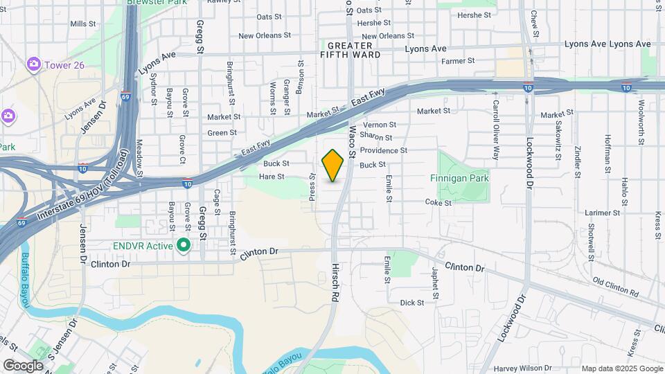 4227 Gunter St Map and Location Details