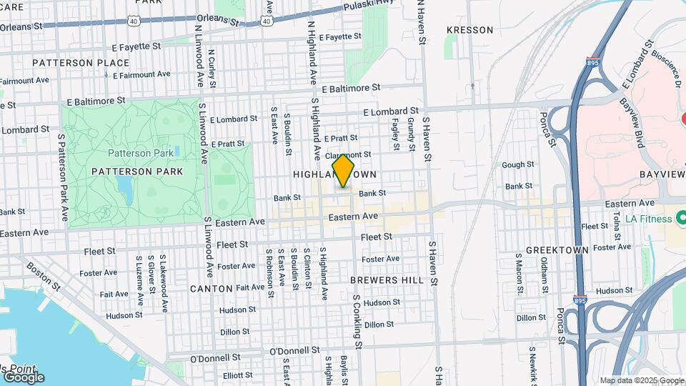 3512 Bank St Map and Location Details