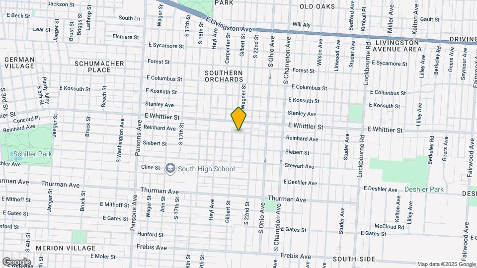 825 Reinhard Ave Map and Location Details