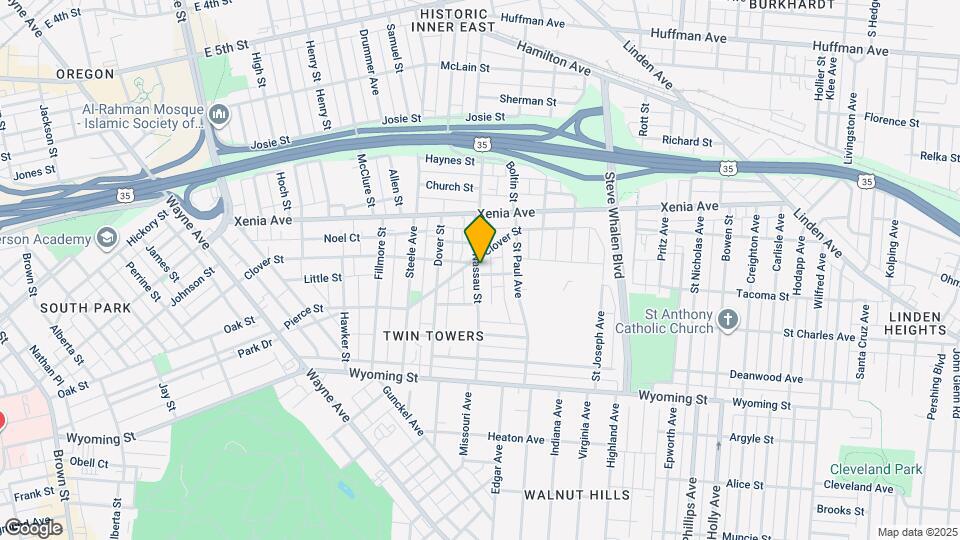 212 Nassau St Map and Location Details
