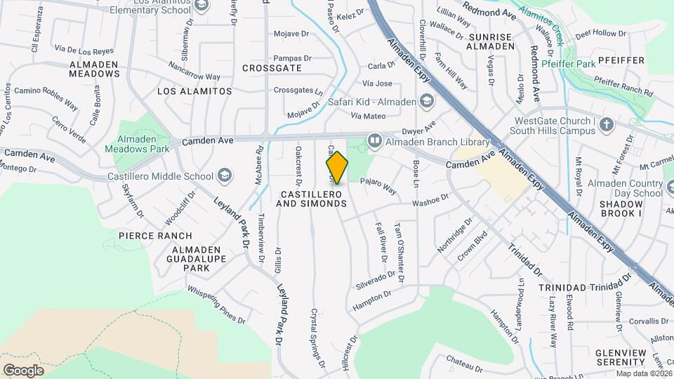 6484 Camelia Dr Map and Location Details