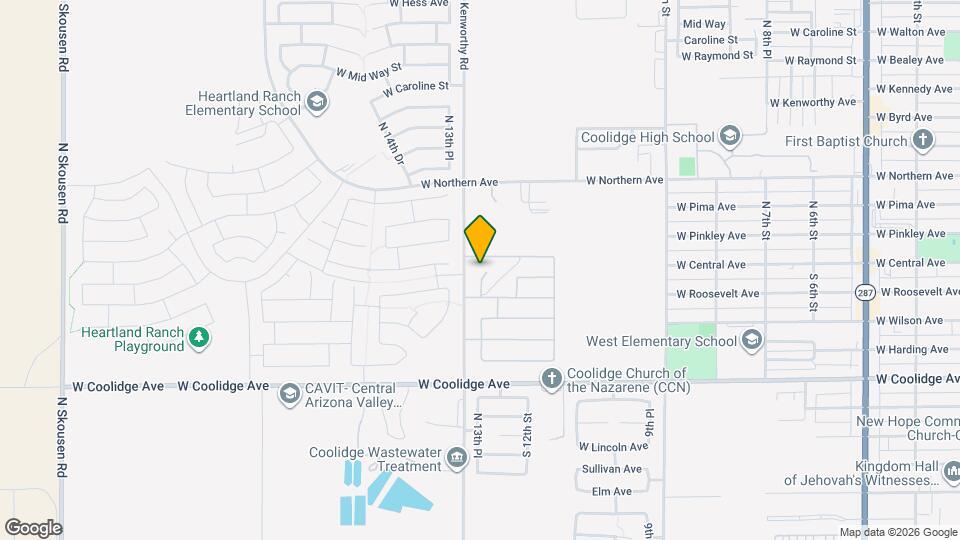 122 Cholla St Map and Location Details