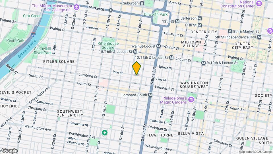 1518 Pine St Map and Location Details