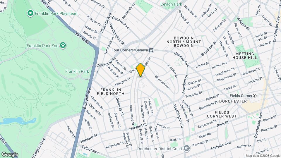 17 Norwell St, Unit 1 Map and Location Details