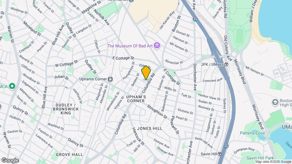 648 Columbia Rd Mapa y Detalles de la Ubicación