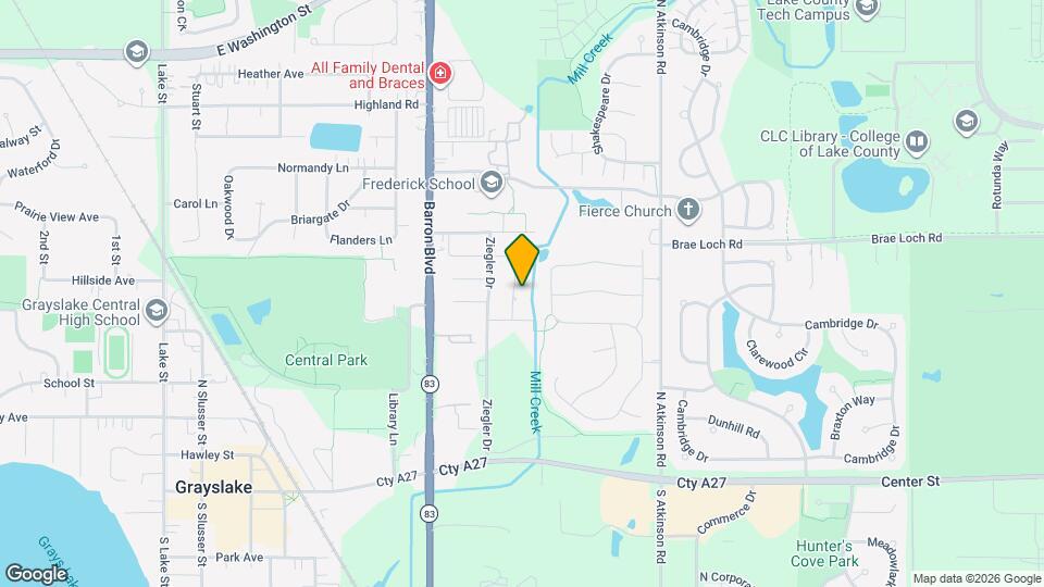 653 Swan Dr, Unit 1B Map and Location Details