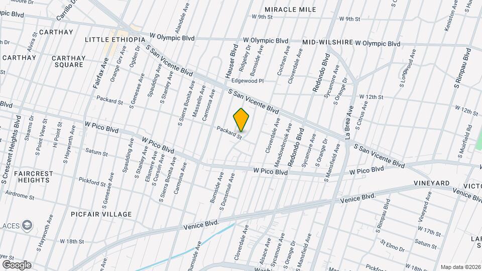 5351 Packard St, Unit 5355 - Pat & Angela Map and Location Details