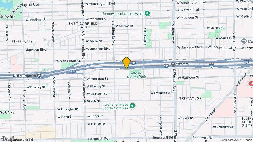 2709 W Congress Pkwy Map and Location Details