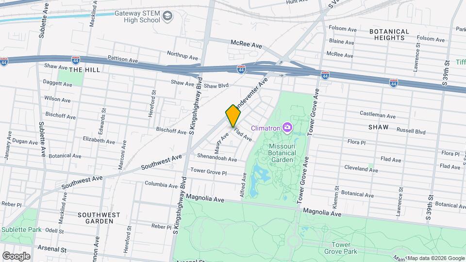 4560 Flad Ave Map and Location Details