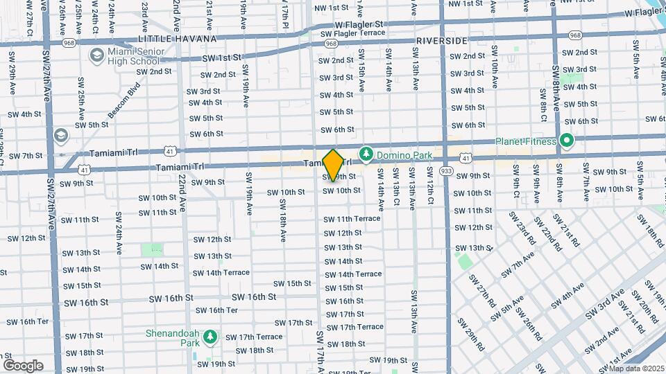 1645 SW 10th St Map and Location Details