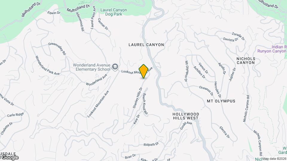 2329 Stanley Hills Dr Map and Location Details