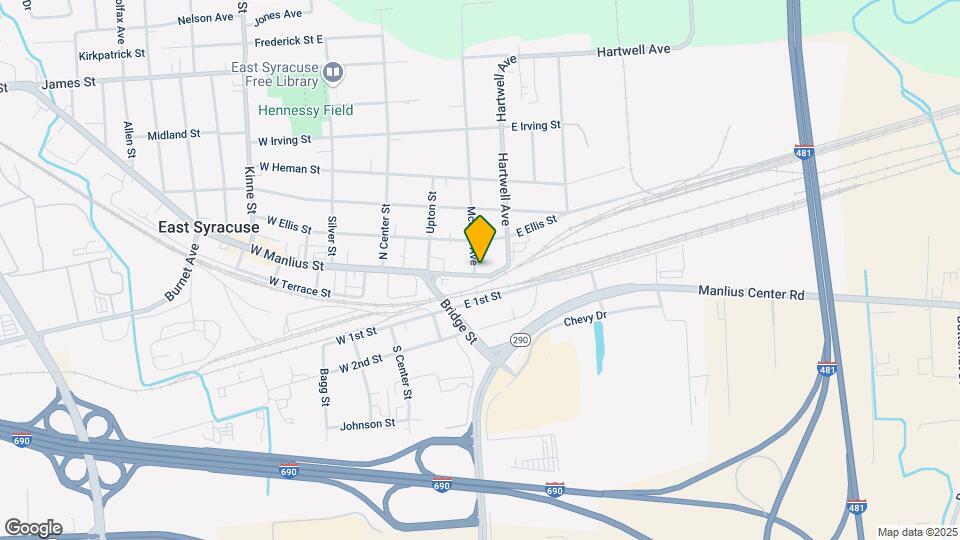 301 E Manlius St Map and Location Details