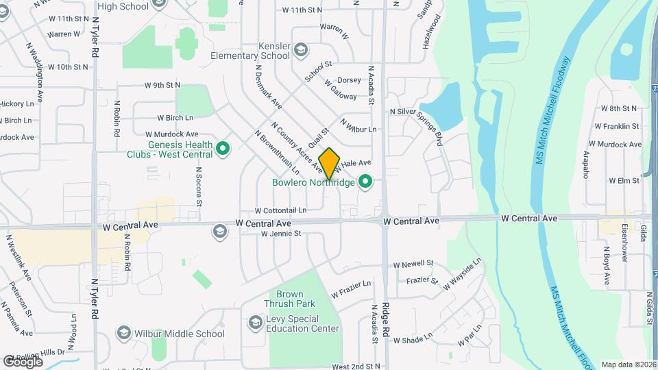 761 N Country Acres Ave Map and Location Details