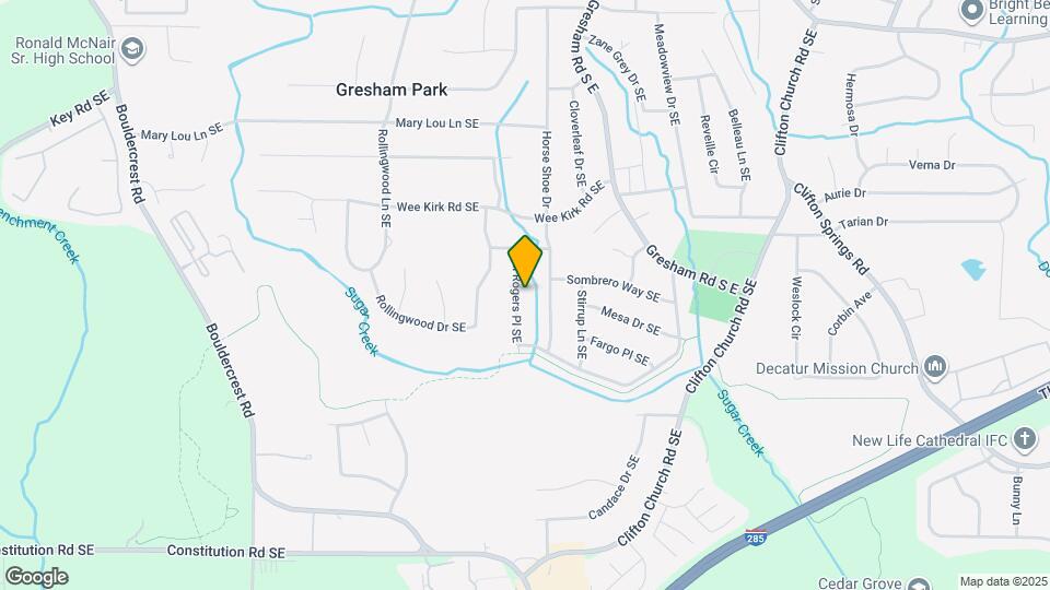 3036 Will Rogers Pl SE Map and Location Details