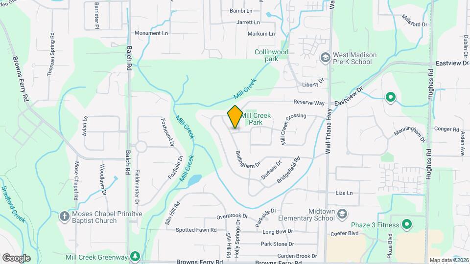 142 Rugby Dr Map and Location Details