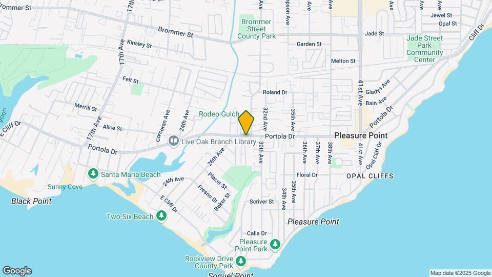 2630 Portola Dr Map and Location Details