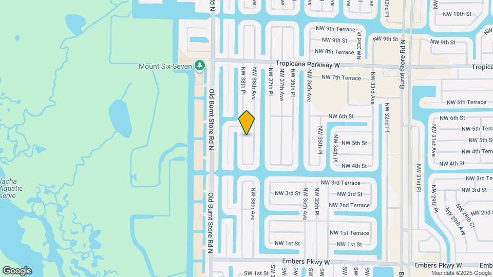 433 NW 38th Pl Map and Location Details