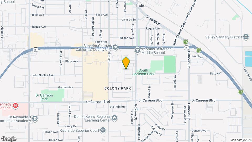 82903 Corte Lucia Map and Location Details