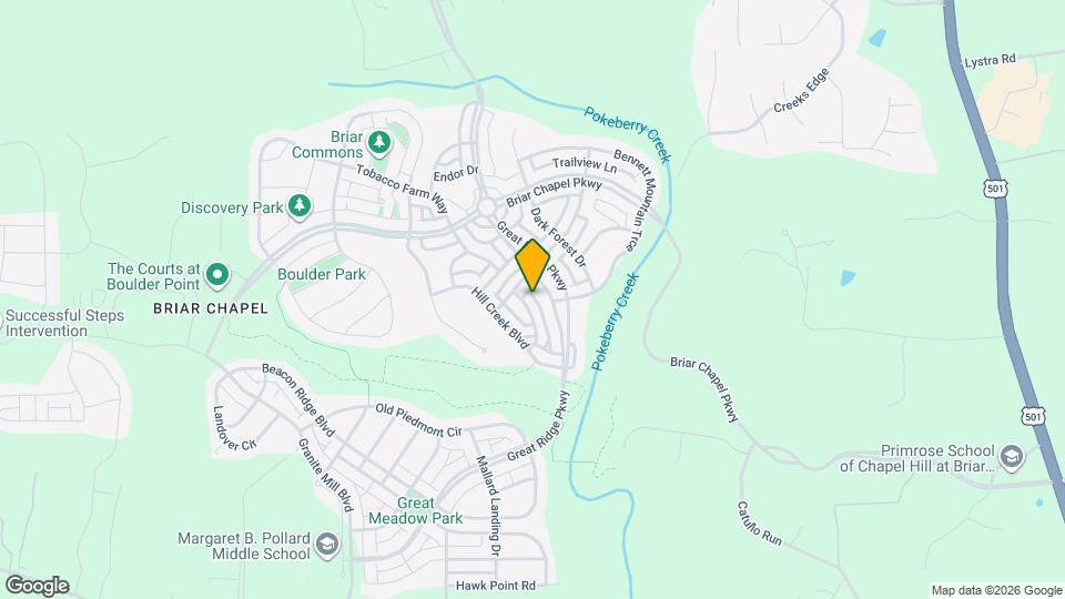 112 Harlow Bnd Map and Location Details