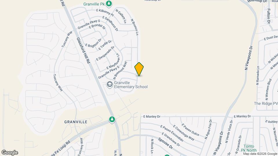 6986 E Yellowglen Dr Map and Location Details