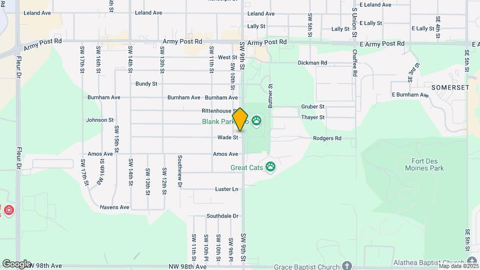 7010 SW 9th St Map and Location Details