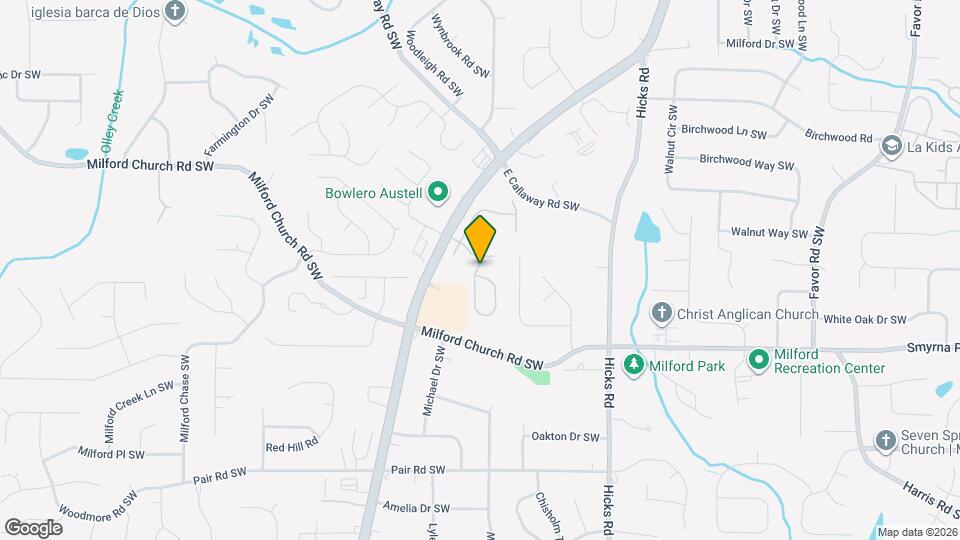 3118 Crest Ridge Cir SW Mapa y Detalles de la Ubicación