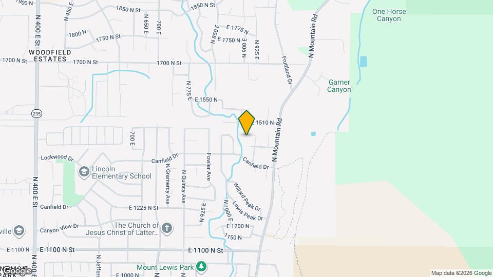 1041 Allen Peak Cir Map and Location Details