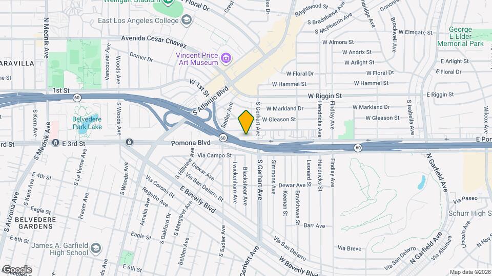 793 W Pomona Blvd Map and Location Details