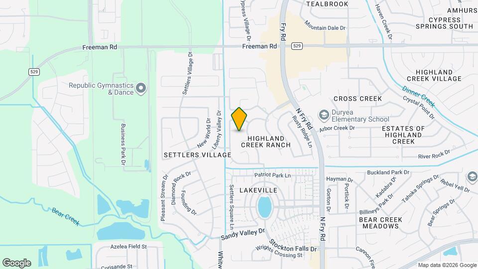 20807 Carsen Spring Ct Map and Location Details