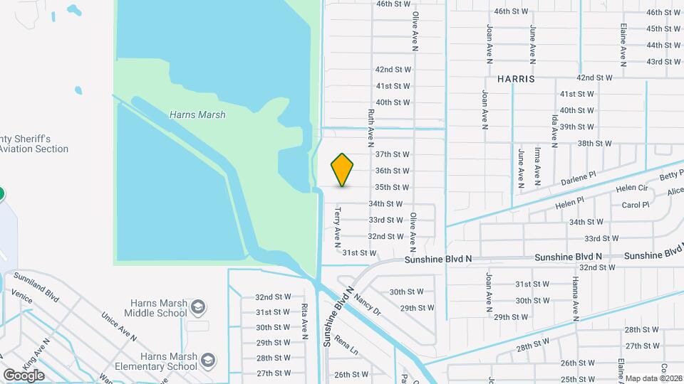 3313 35th St W Map and Location Details