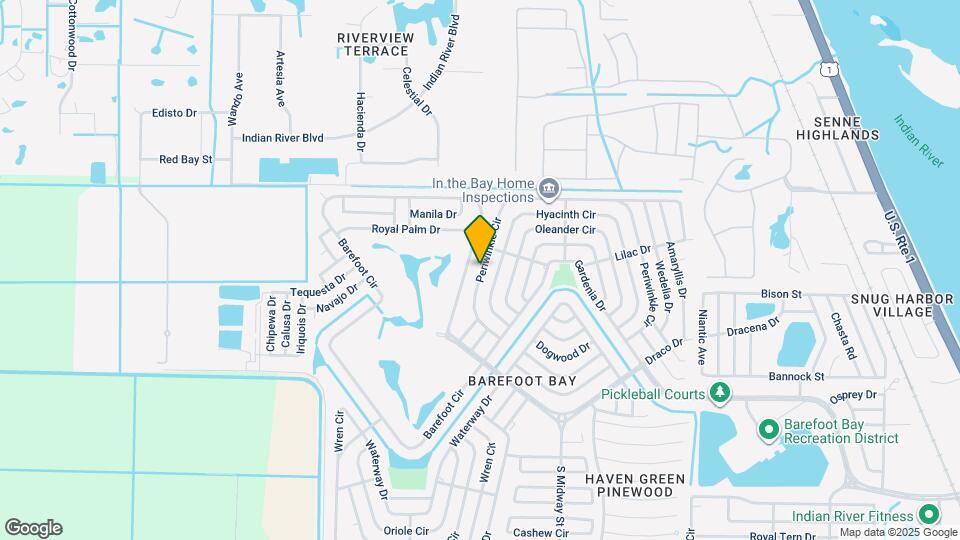 910 Periwinkle Cir Mapa y Detalles de la Ubicación