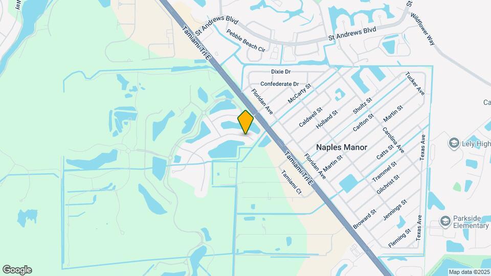 9498 Napoli Ln Map and Location Details
