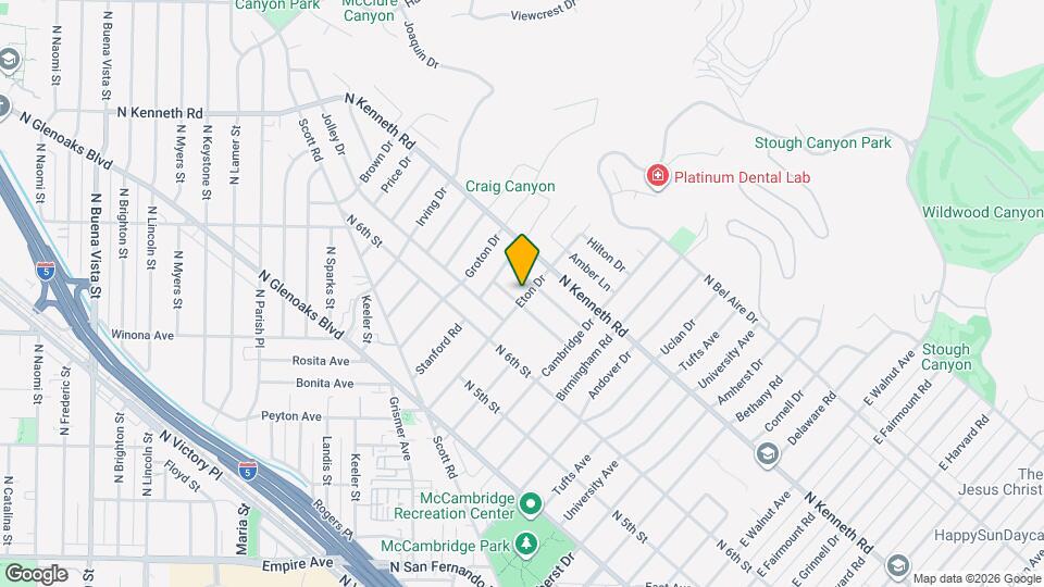 2000 Karen St Mapa y Detalles de la Ubicación