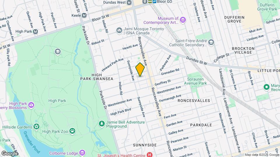 128-128 Grenadier Rd Map and Location Details
