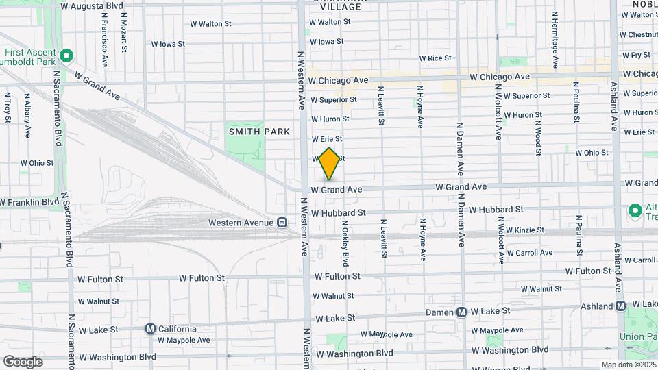 2322 W Grand Ave Mapa y Detalles de la Ubicación