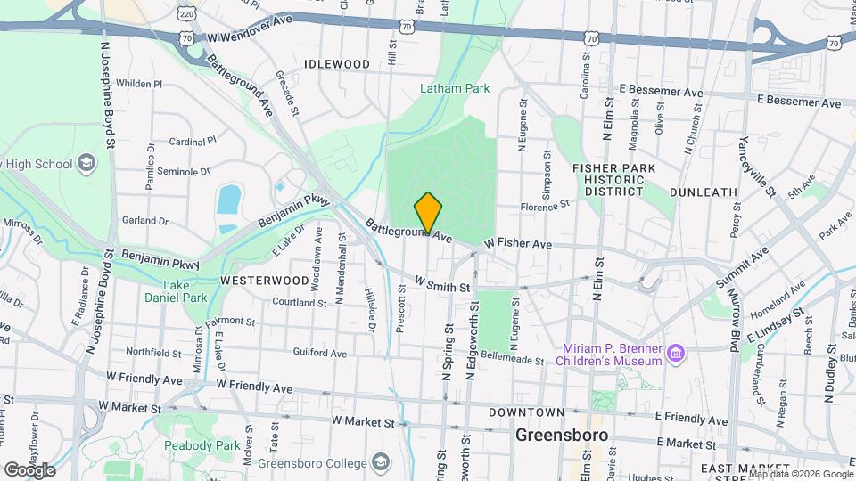 Spring Street Apartments Map and Location Details