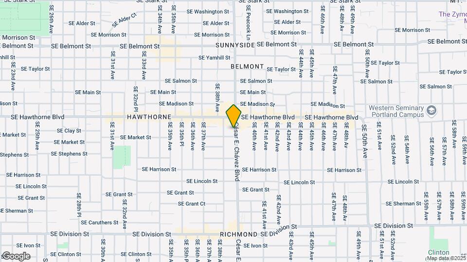 1613 SE Cesar E Chavez Blvd Map and Location Details
