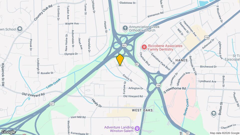 3327 Emory Dr Map and Location Details