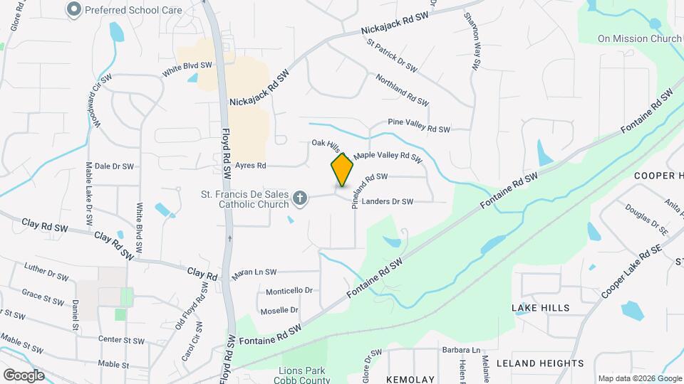 508 Landers Dr SW Mapa y Detalles de la Ubicación
