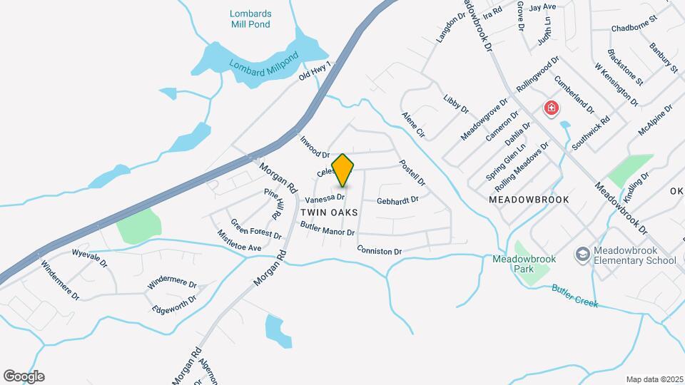 3409 Knollcrest Rd Map and Location Details