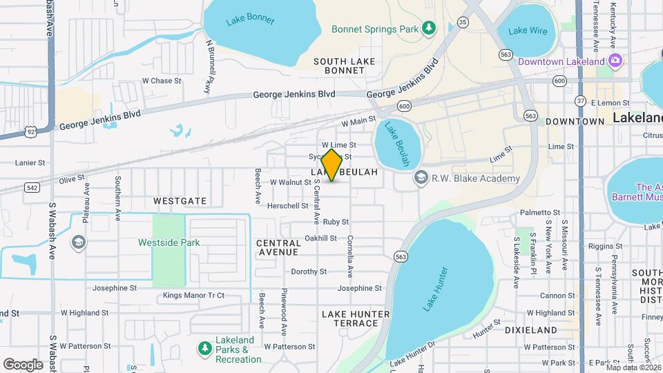 1132 W Walnut St Map and Location Details