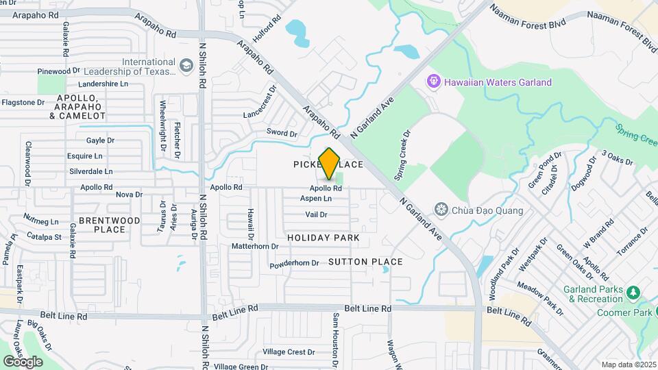 3826 Brandon Park Dr Map and Location Details