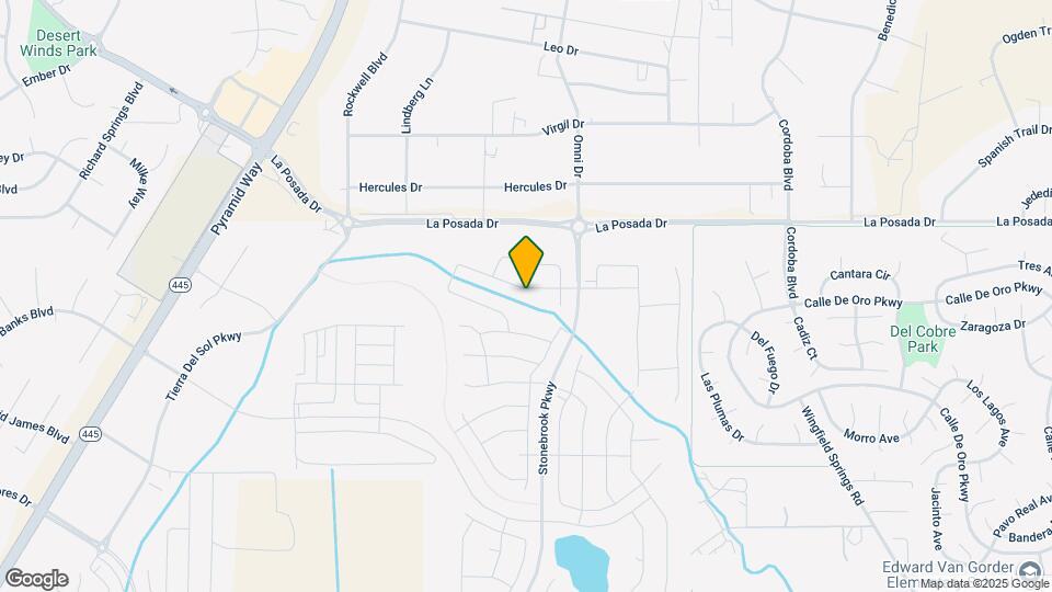 2243 Butte Creek Dr Map and Location Details